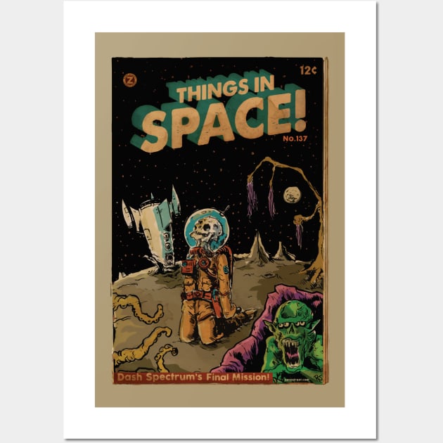 Things In Space No. 137 Wall Art by zerostreet